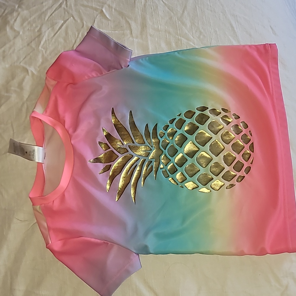 Osh gosh rash guard top size 4/5